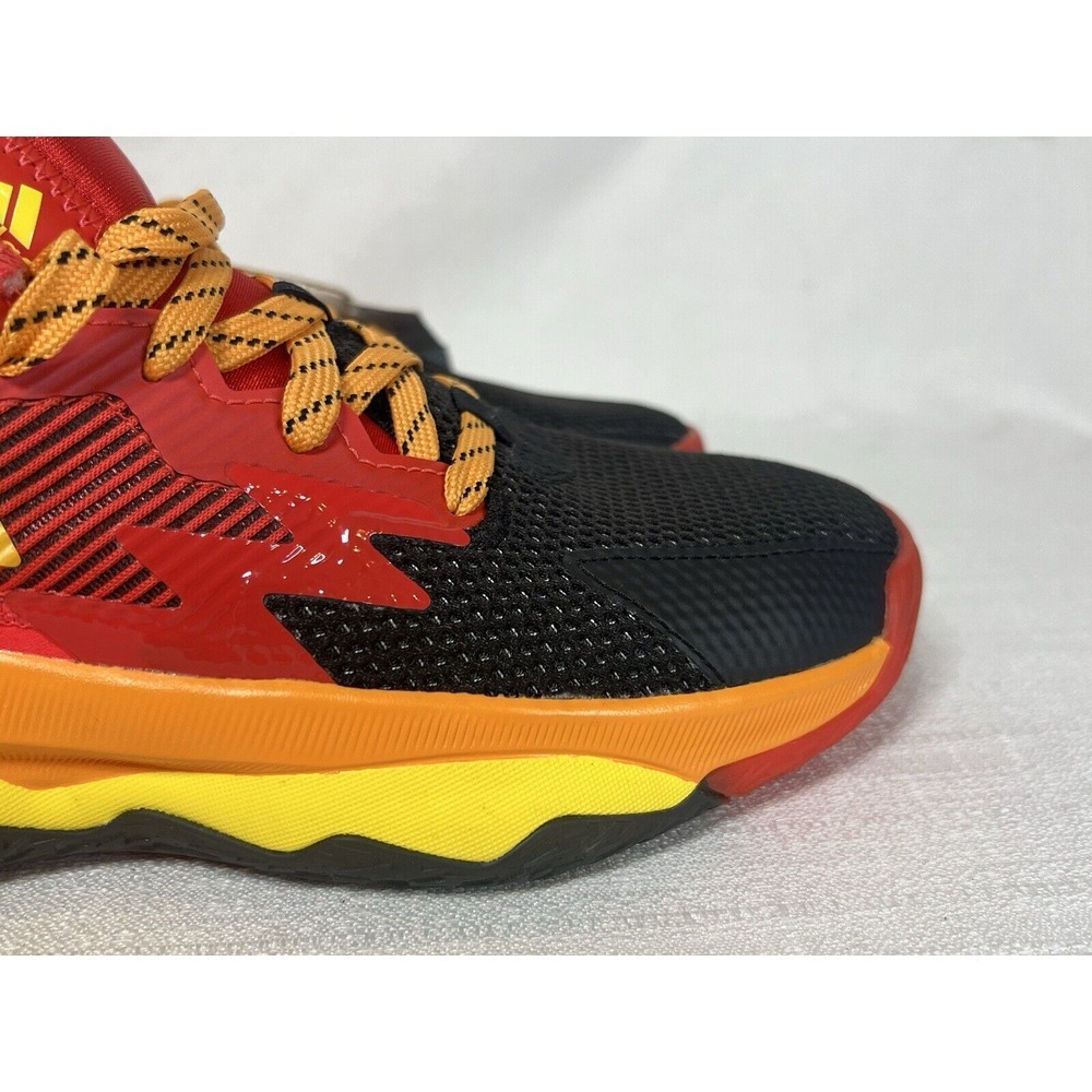 Adidas Dame 8 Mr. Incredibles Basketball Shoes Mens 6.5 Disney Pixar Red Yellow - Picture 5 of 15